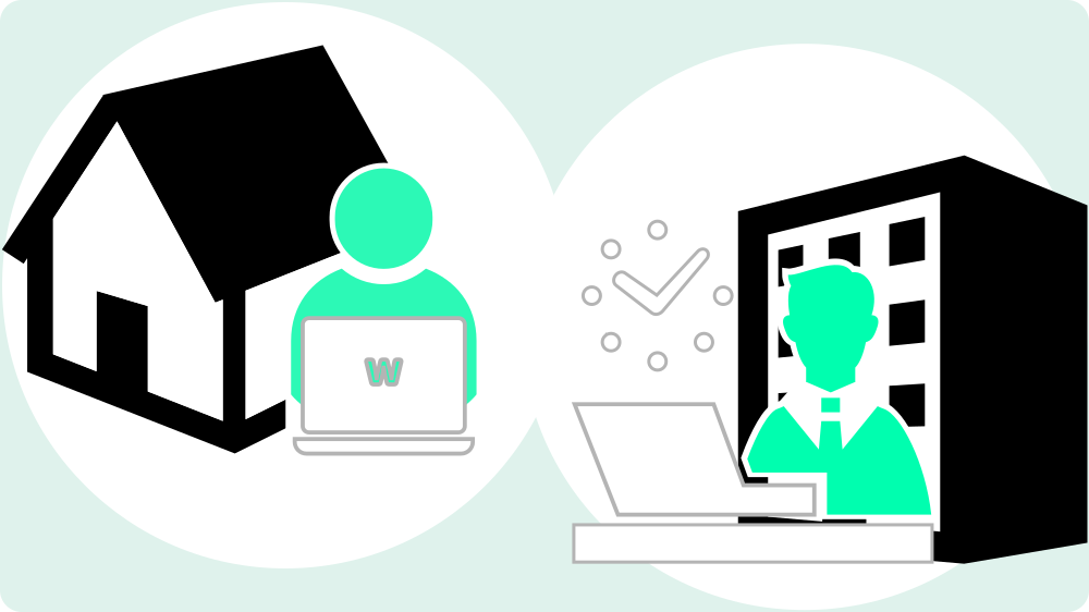 リモートワークのイメージ